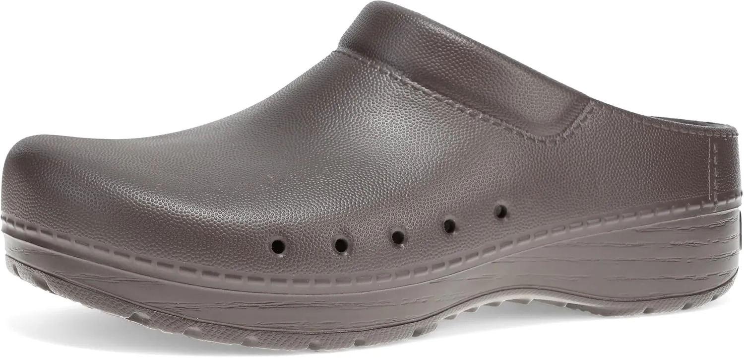 Dansko Kane Slip-On Mule Clog for Women - Lightweight Cushioned Comfort and Removable EVA Footbed with Arch Support - Easy Clean Uppers