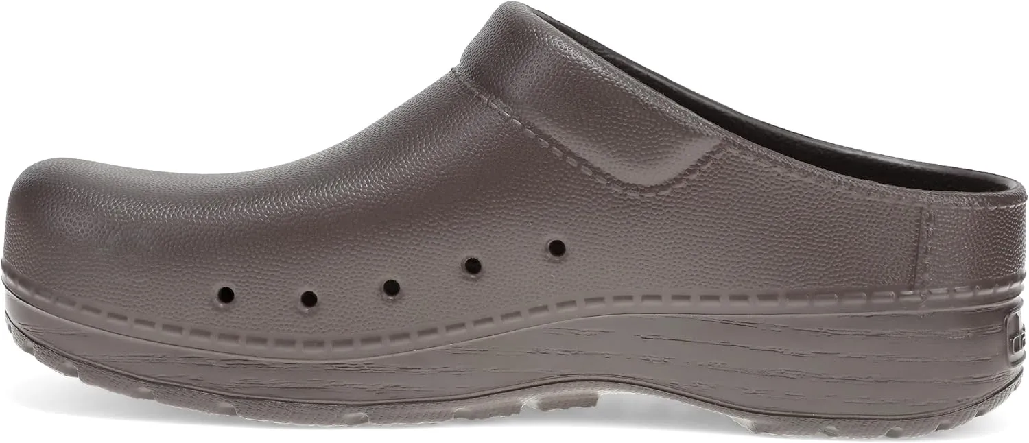 Dansko Kane Slip-On Mule Clog for Women - Lightweight Cushioned Comfort and Removable EVA Footbed with Arch Support - Easy Clean Uppers