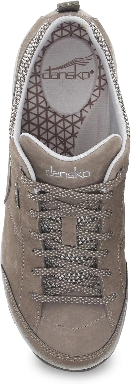 Dansko Paisley Waterproof Outdoor Sneakers for Women-Comfortable,Breathable Walking Shoes with Arch Support-Stain Resistant Sneakers with Slip-Resistant Rubber Outsole