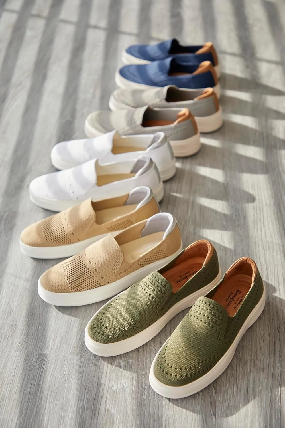Dearfoams Women's Slip-On Lightweight Comfortable Sophie Loafers with Arch Support