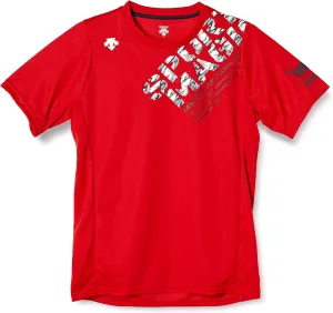 Descente Long-Sleeve Shirt, Volleyball, Sweat Absorbent, Quick Drying, Stretch, Practice, Men's, Women's, Unisex