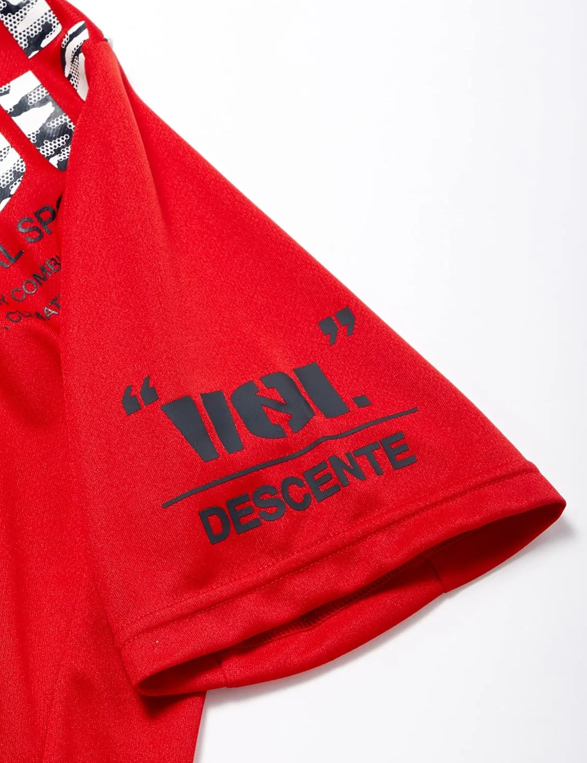Descente Long-Sleeve Shirt, Volleyball, Sweat Absorbent, Quick Drying, Stretch, Practice, Men's, Women's, Unisex