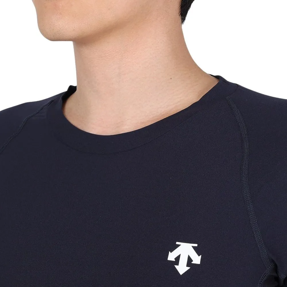 Descente Undershirt, Sweat Absorbent, Quick Drying, Stretch, D Slit Cut, Volleyball, Baseball