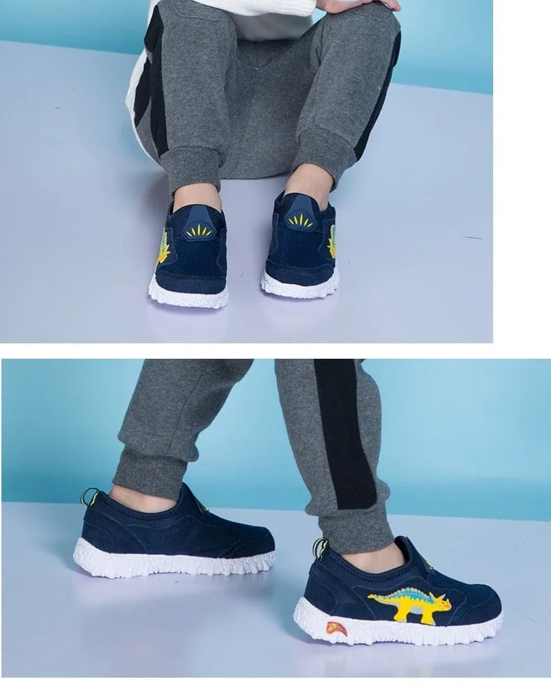 Dinosaur Slip-On Sneakers