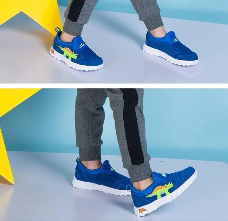 Dinosaur Slip-On Sneakers