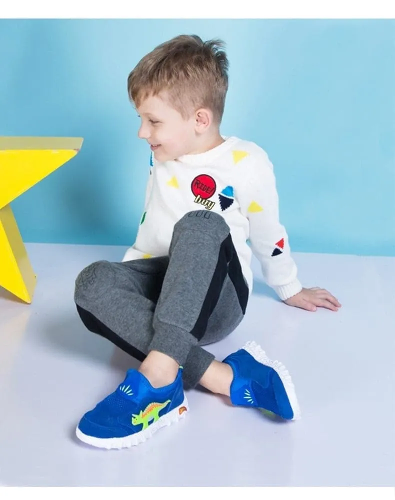 Dinosaur Slip-On Sneakers