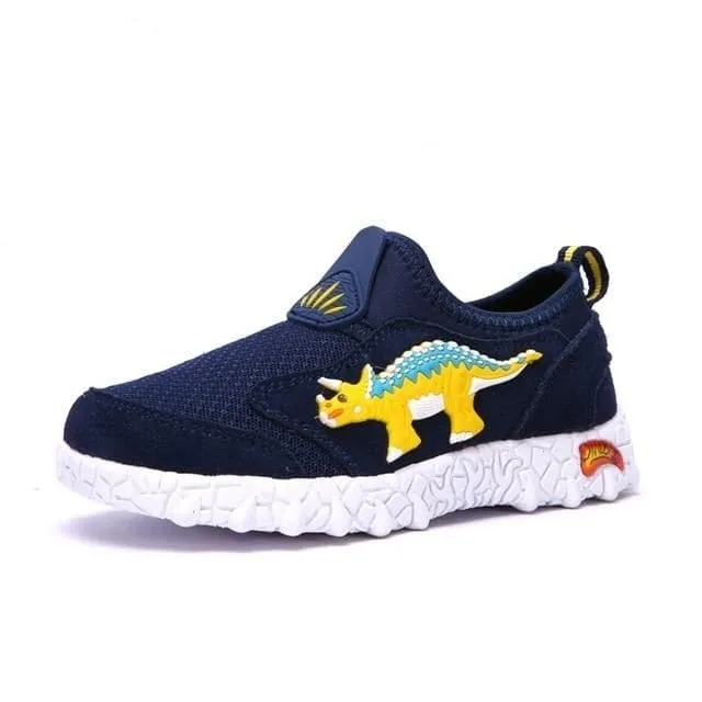 Dinosaur Slip-On Sneakers