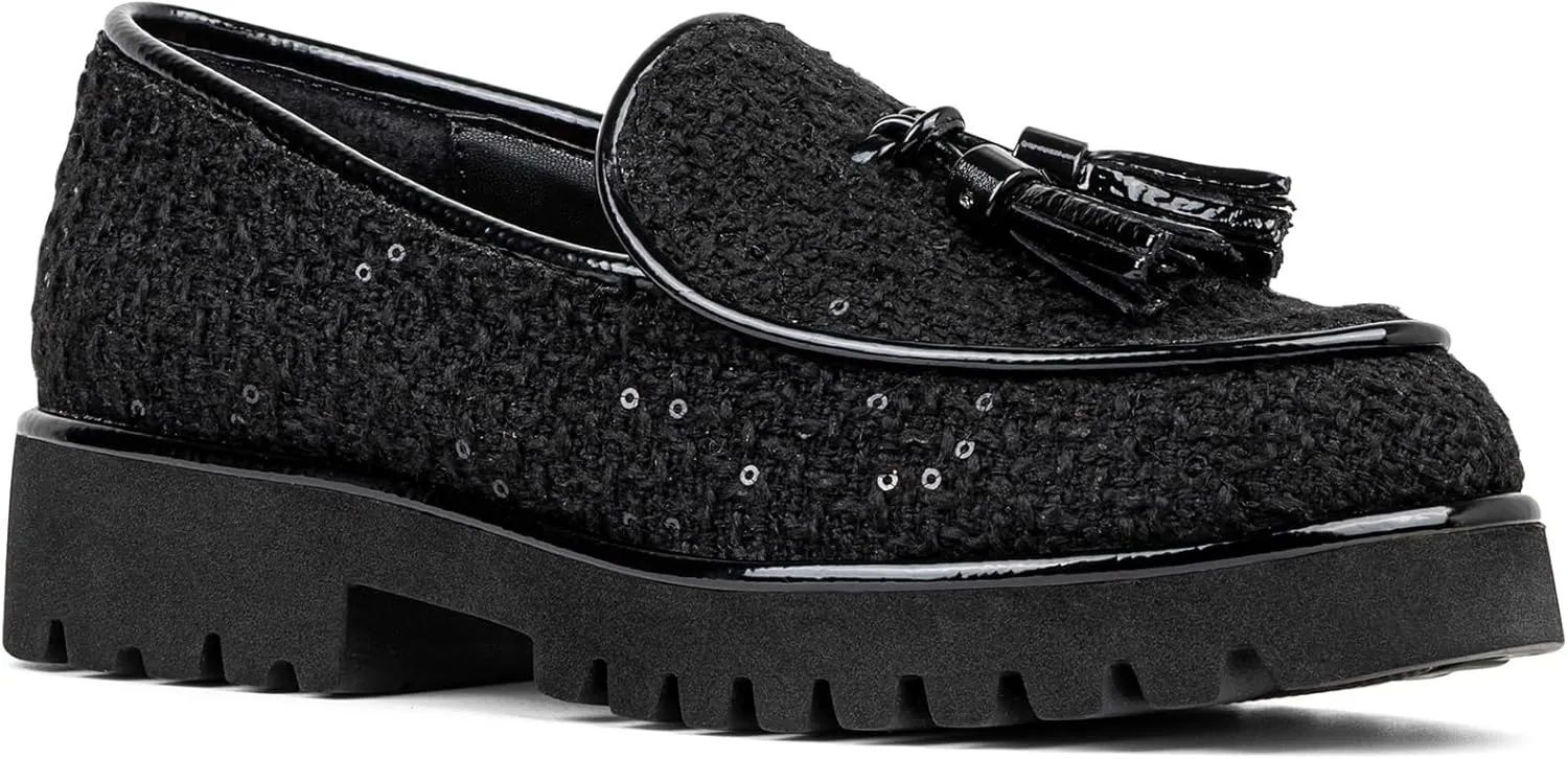 Donald Pliner Women's Eclipse Dress Loafers, Slip-On Shoes, Comfortable Flats for Everyday Walk