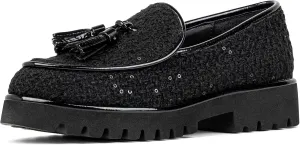 Donald Pliner Women's Eclipse Dress Loafers, Slip-On Shoes, Comfortable Flats for Everyday Walk