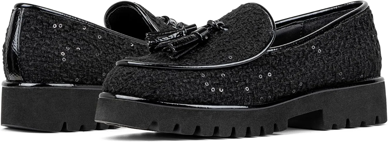 Donald Pliner Women's Eclipse Dress Loafers, Slip-On Shoes, Comfortable Flats for Everyday Walk
