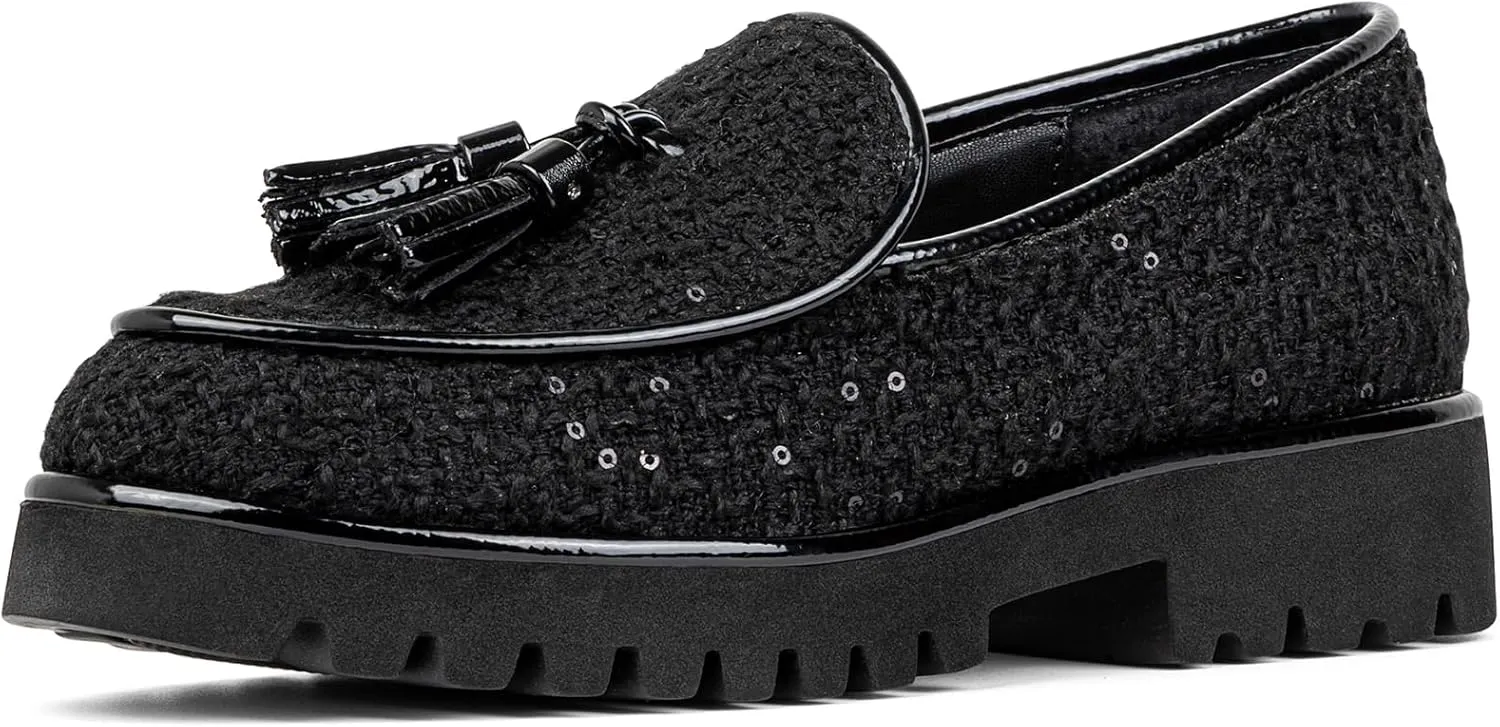 Donald Pliner Women's Eclipse Dress Loafers, Slip-On Shoes, Comfortable Flats for Everyday Walk