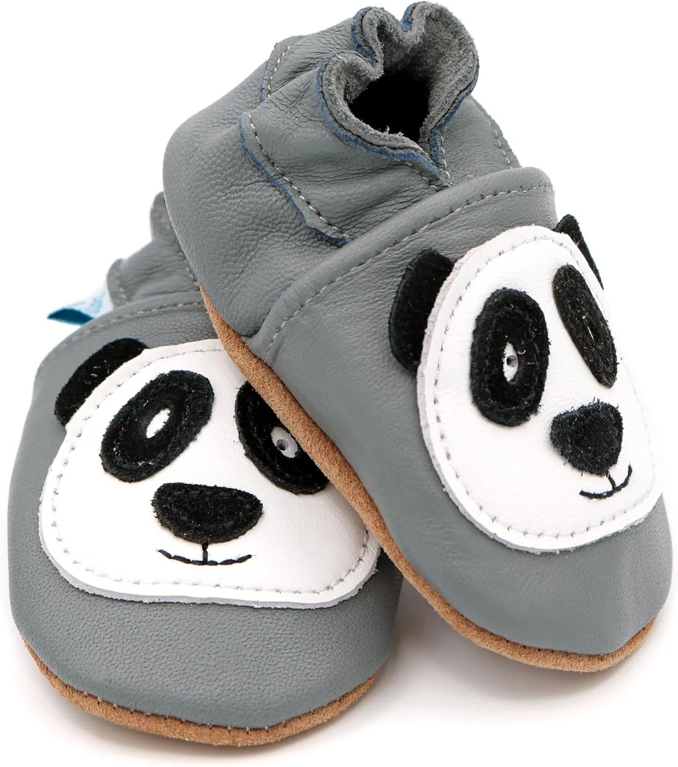 Dotty Fish Girls Infant and Toddler Shoes – Barefoot-Friendly, Non-Slip Suede Sole, Podiatrist Recommended, Breathable Baby-Safe Leather, British Brand – Fits 0–4 Years