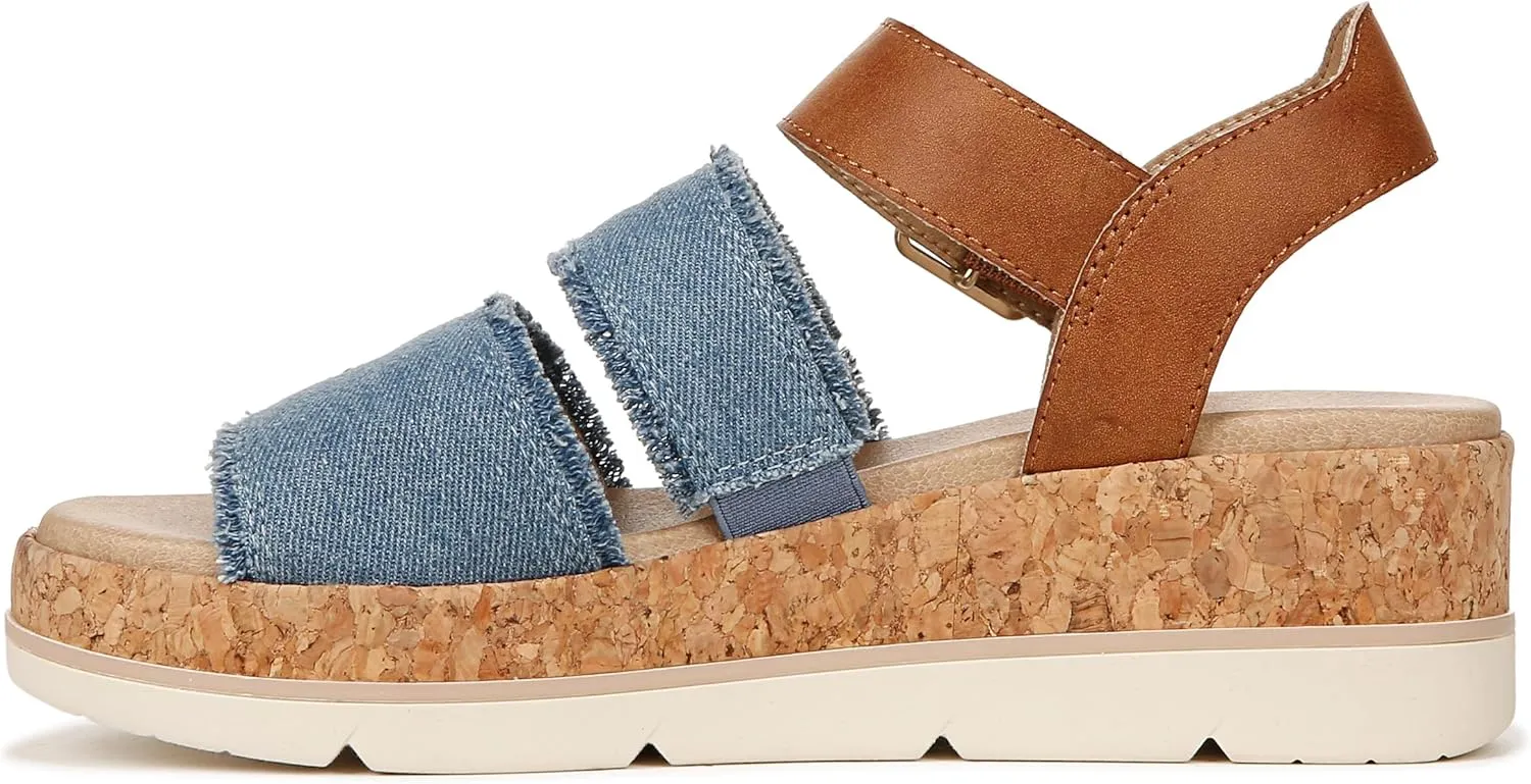 Dr. Scholl's Shoes Women's Once Twice Espadrille Wedge Sandal