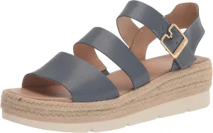 Dr. Scholl's Women's Once Twice Espadrille Platform Wedge Sandal