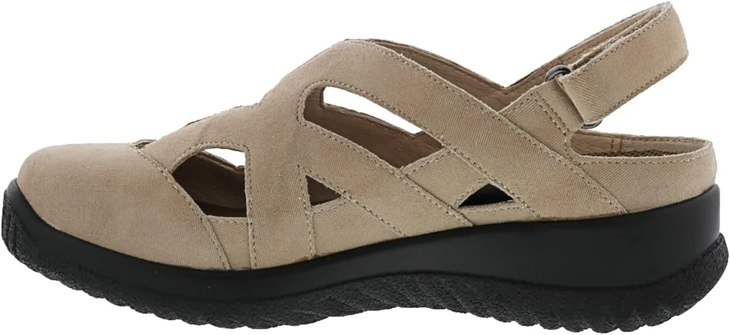 Drew Women's Smiles Casual Comfortable Sandal with Adjustable Heel Strap