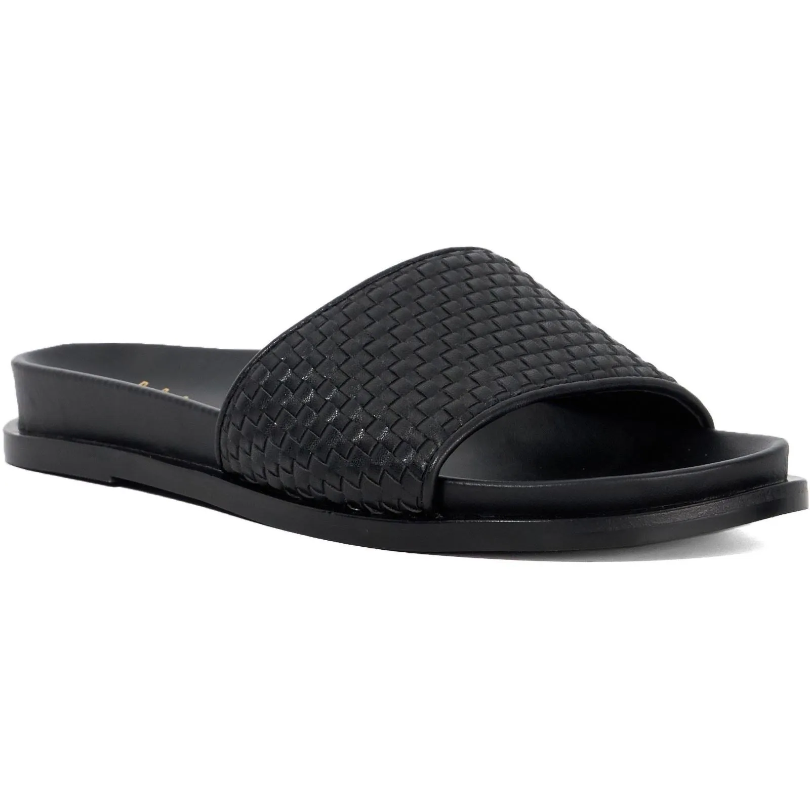 Dune Lilas Women's Black Sandals