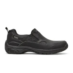 Dunham Ludlow Cloud Plus Slip On (Men) - Black Leather