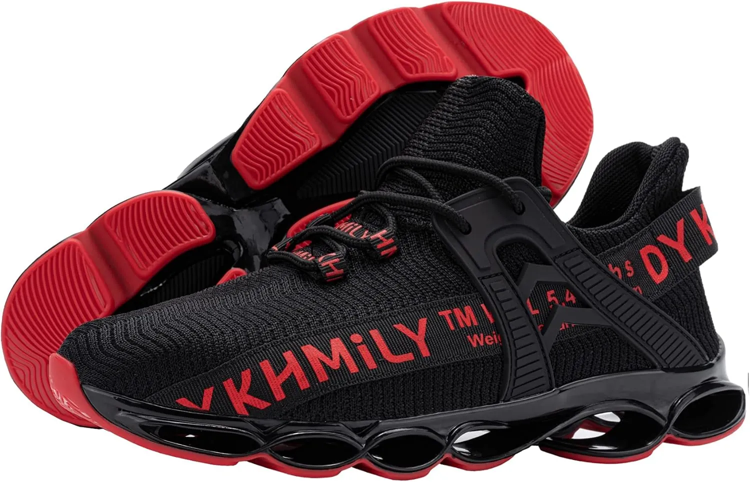 DYKHMILY Steel Toe Wide Sneakers for Women Lightweight Safety Shoes Breathable Slip on Work Shoe