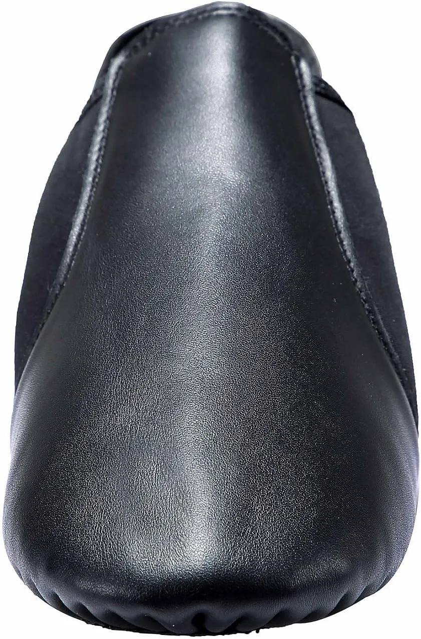 Dynadans Leather Upper Slip-on Jazz Shoe for Girls and Boys (Big Kid/Little Kid/Toddler)