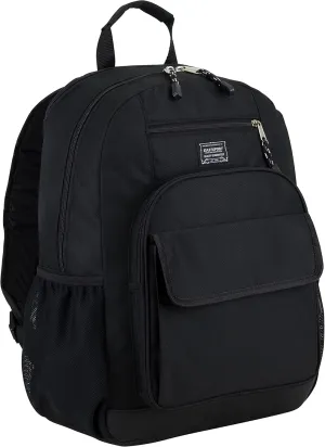 Eastsport Travel Luggage Carry On Weekender Backpack Daypack Large Tech Laptop Bag for Work, Gym, Hiking, Black