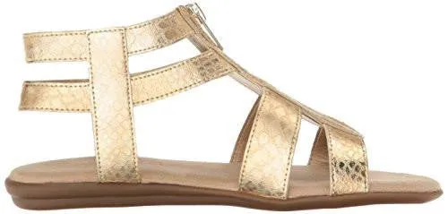 Encychlopedia Gladiator Sandal Gold Snake 6 M Us
