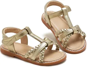 ESTINE Girls Sandal Dress Shoe for Toddler/Little Kid Party School Shoe