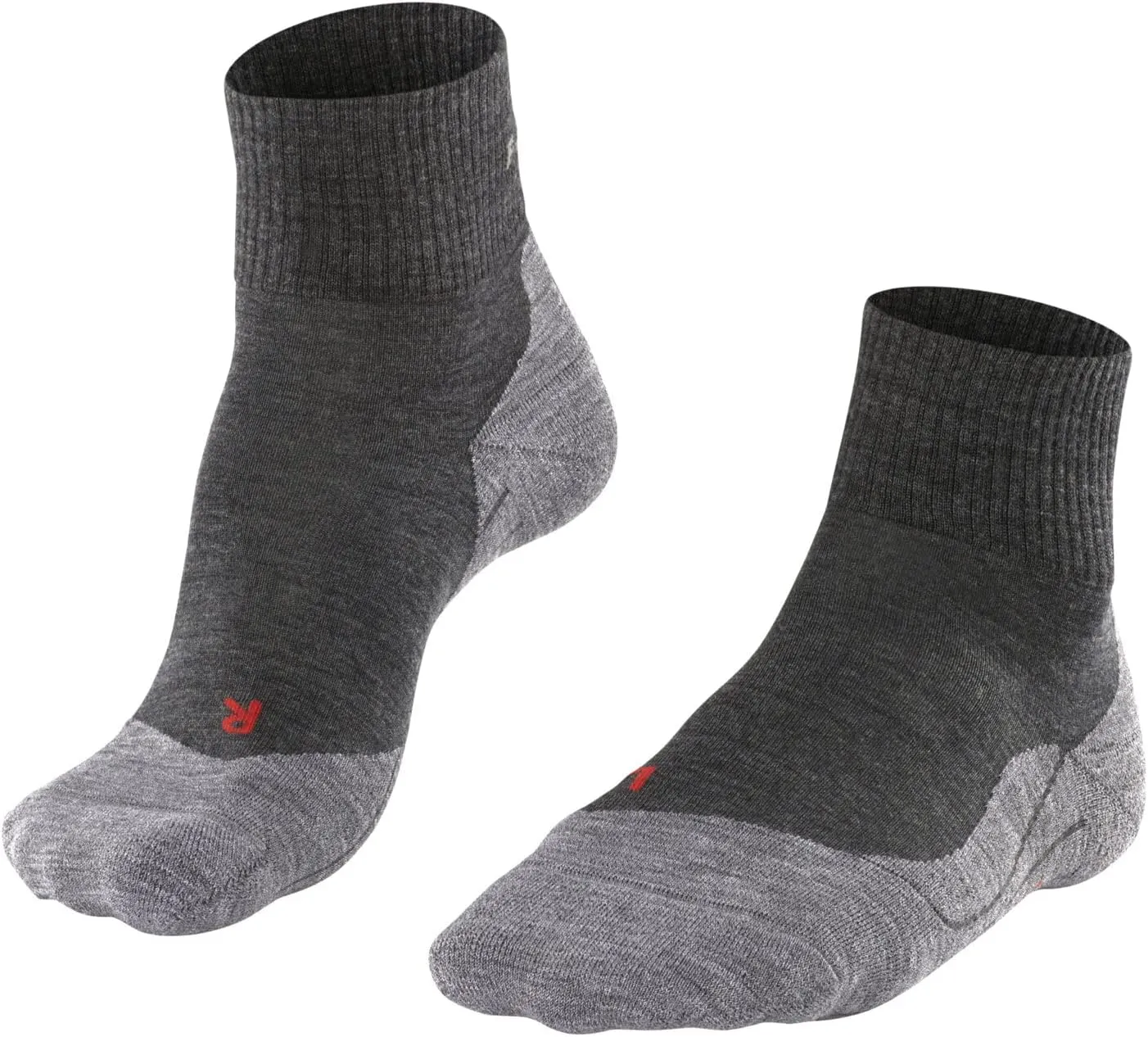 FALKE Men's TK5 Wander Short Hiking Socks, Lightweight Quarter, 1 Pair