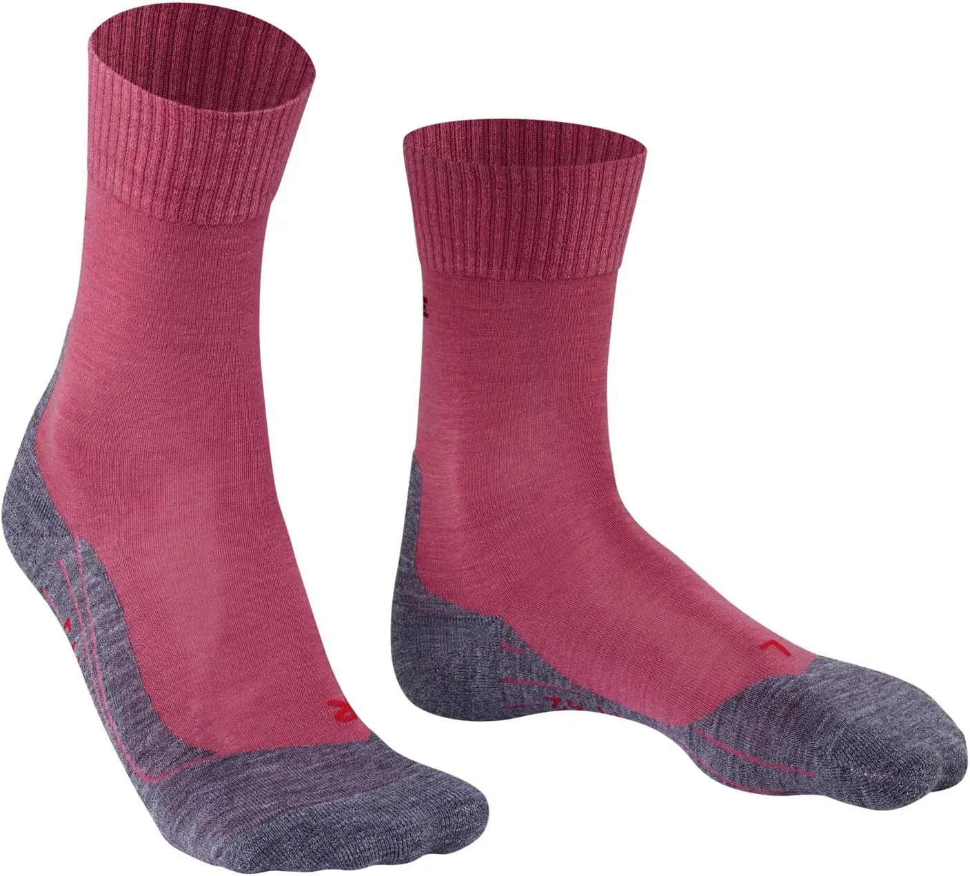 FALKE Women's TK5 Wander Hiking Socks, Crew Length, Light Padding, Athletic Sock, Breathable Quick Dry, Merino Wool, 1 Pair
