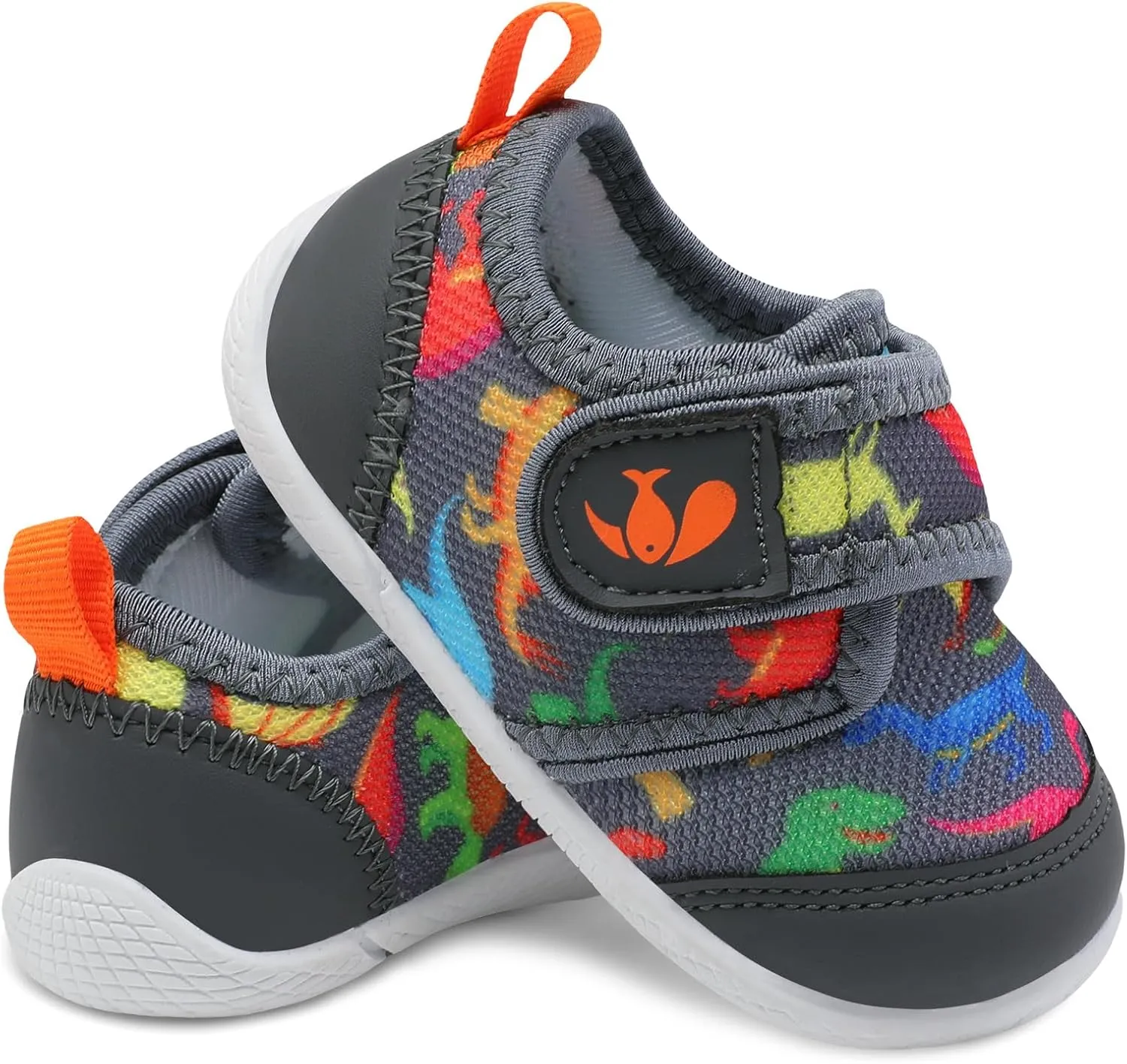 FEETCITY Baby First Walking Shoes Boys Girls Infant Sneakers Crib Shoes Breathable Lightweight Slip On Shoes