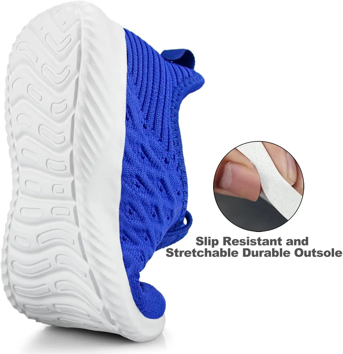 Feethit Womens Slip On Walking Shoes Non Slip Running Shoes Breathable Workout Shoes Lightweight Gym Sneakers