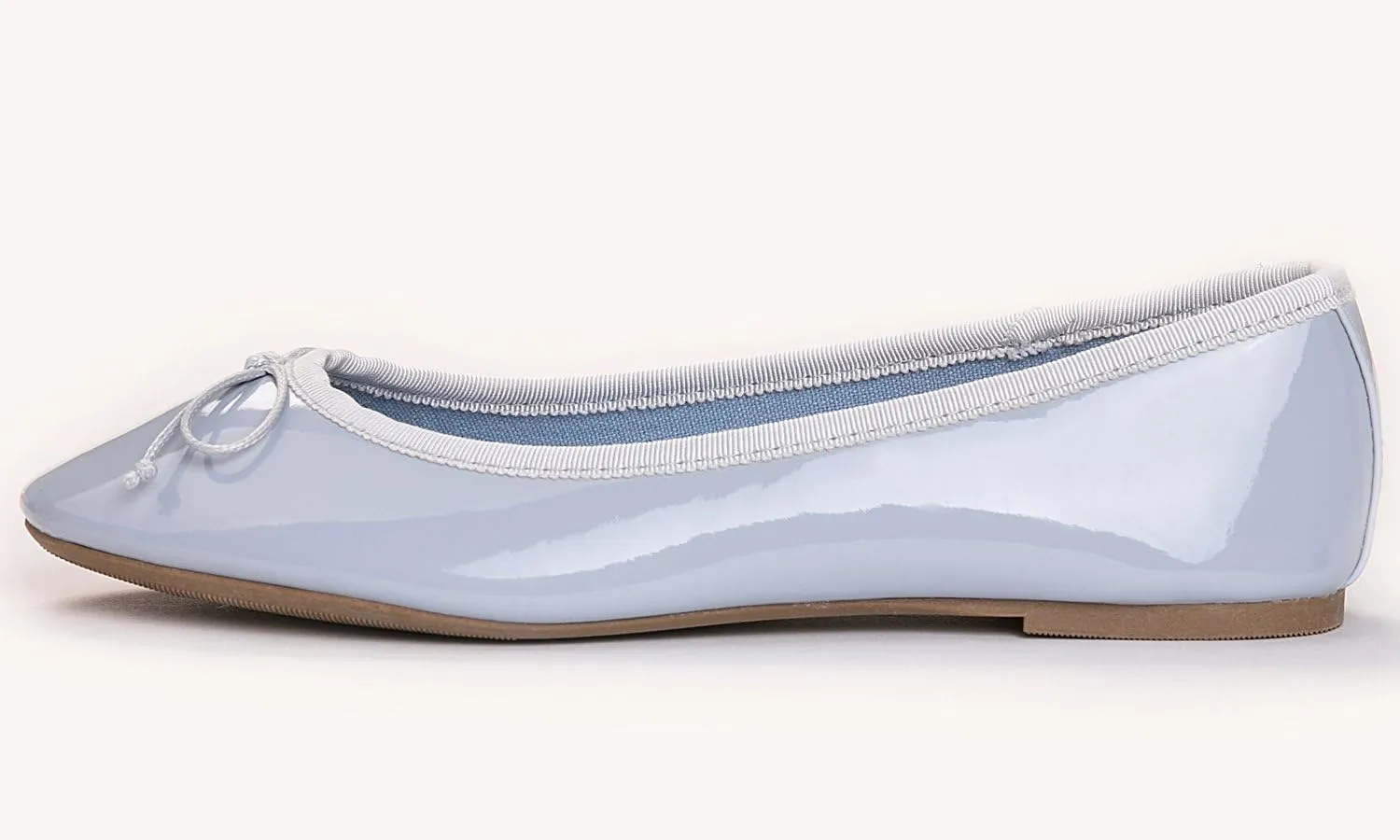 FEVERSOLE Women's Macaroon Colorful Memory Foam Cushion Insock Patent Ballet Flat