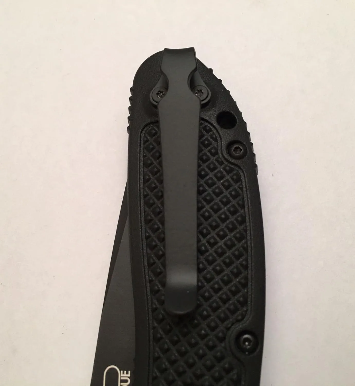 Flat Black Titanium Pocket Clip For Benchmade Griptilian 551BK 550SBK 553BK 551 553 550 Knife