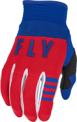 Fly Racing 2022 Adult F-16 Gloves (Red/White/Blue, X-Small)