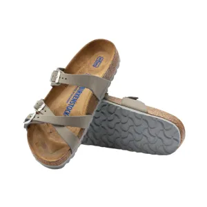 Franca Soft Footbed (Nubuck Leather) - Dove Grey.