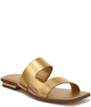Franco Sarto Women's Emily Open Toe Flat Sandal Slide