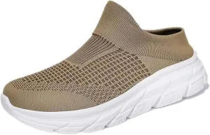 FUNCOS Men's Anti-Slip Garden Clogs - Open Back & Breathable Mesh, Lightweight for Outdoor/Indoor Use