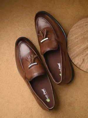 Gage Brown Formal Slip-on Shoes For Men