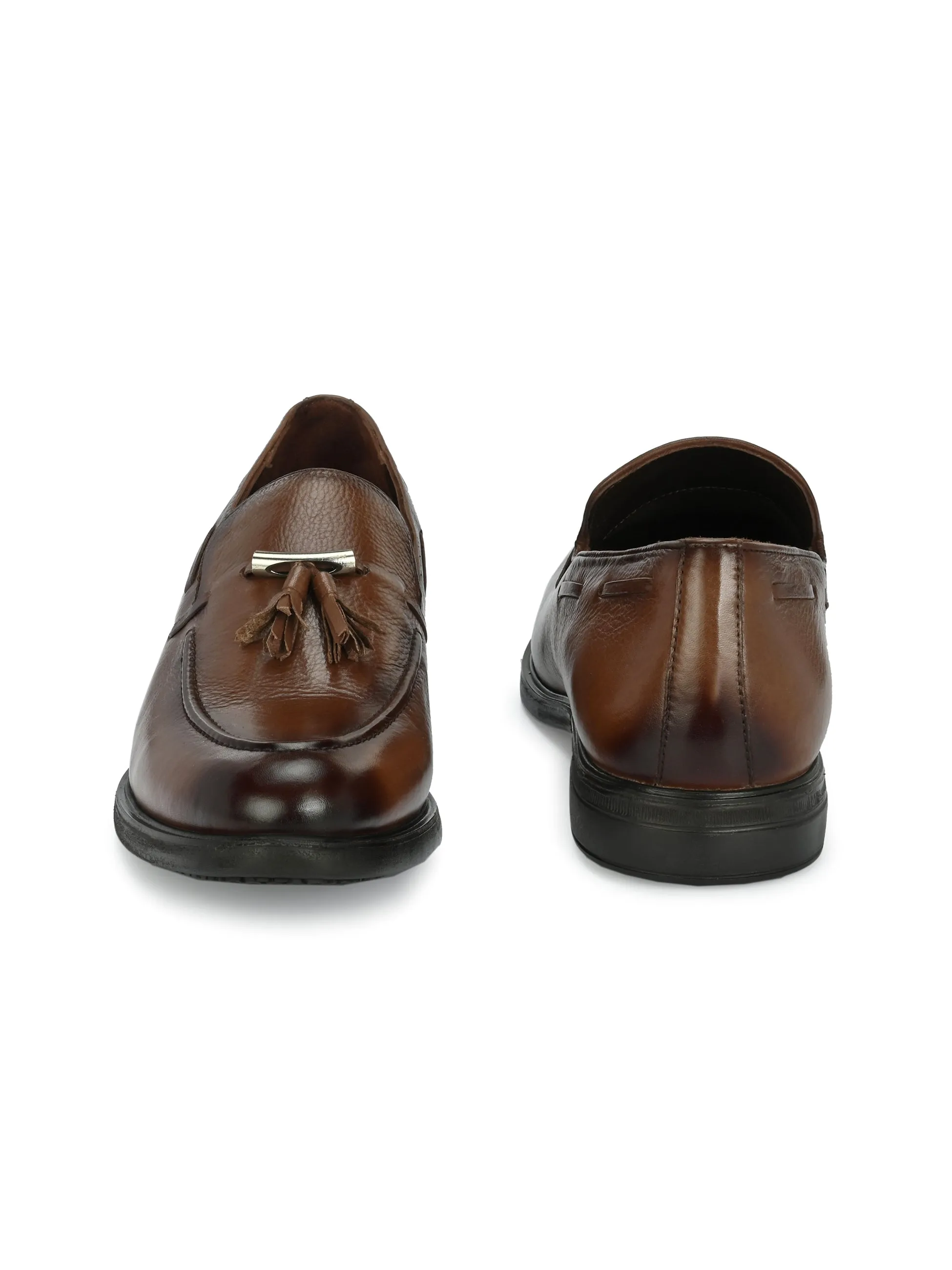 Gage Brown Formal Slip-on Shoes For Men