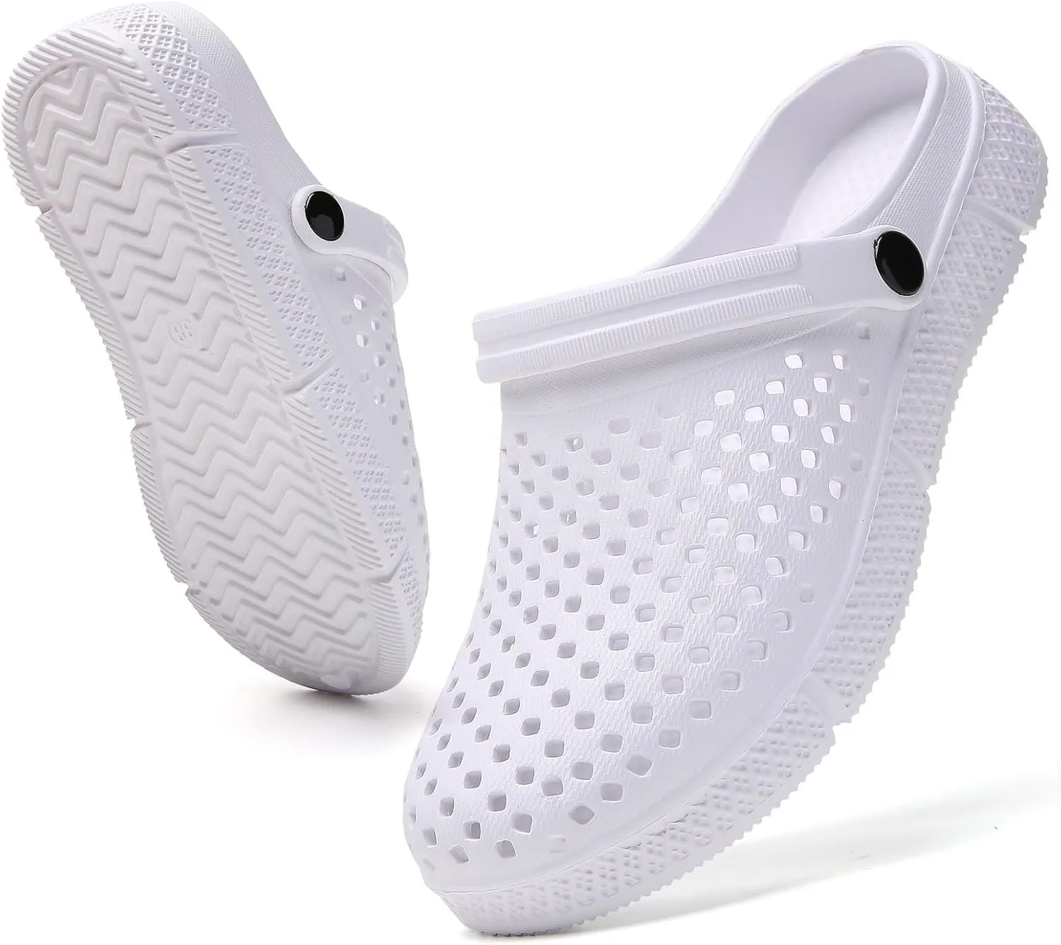 Garden Clogs for Women, Women's Slip On Garden Shoes Pool Beach Shower Slides Indoor Outdoor Walking Slippers
