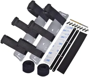GPM Upgrades Aluminum 7075-T6 Battery Hold-Down Set for 1/6 4WD XRT 8S（78086-4） RC Car (Silver)