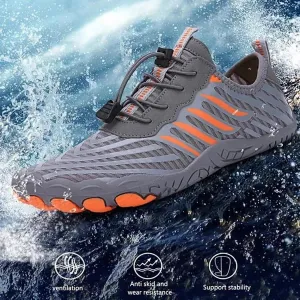 Grounded Footwear for Women Men,Grounded Footwear Barefoot Shoes,Wide Toe Barefoot Hiking Water Shoes