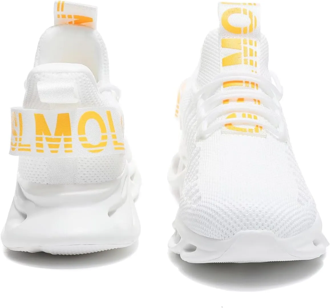GSLMOLN Men's Slip on Breathable Walking Shoes Ultra Lightweight Casual Sport Gym Fashion Sneakers