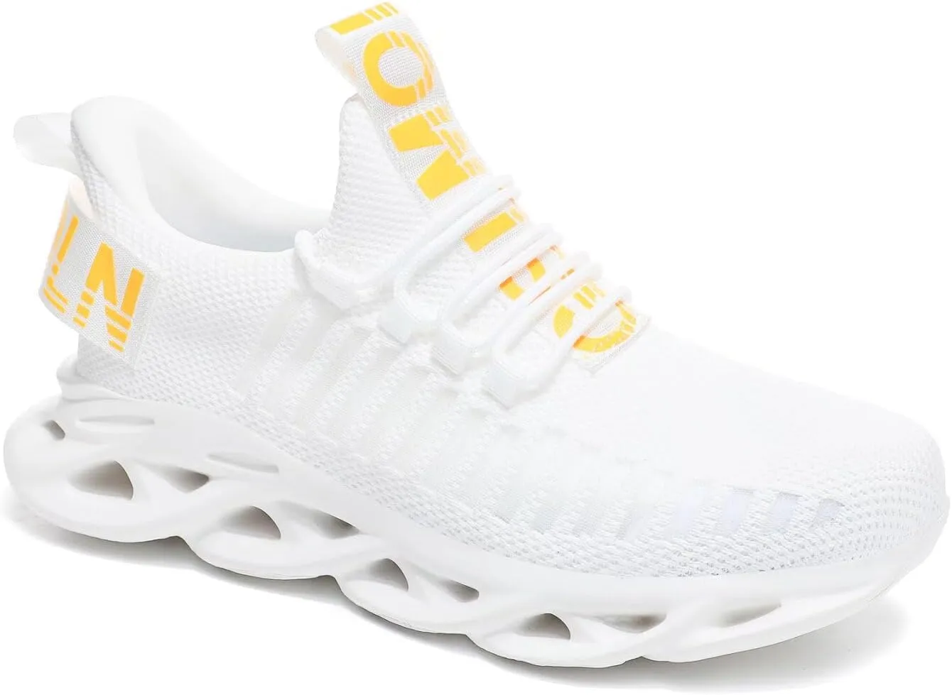 GSLMOLN Men's Slip on Breathable Walking Shoes Ultra Lightweight Casual Sport Gym Fashion Sneakers