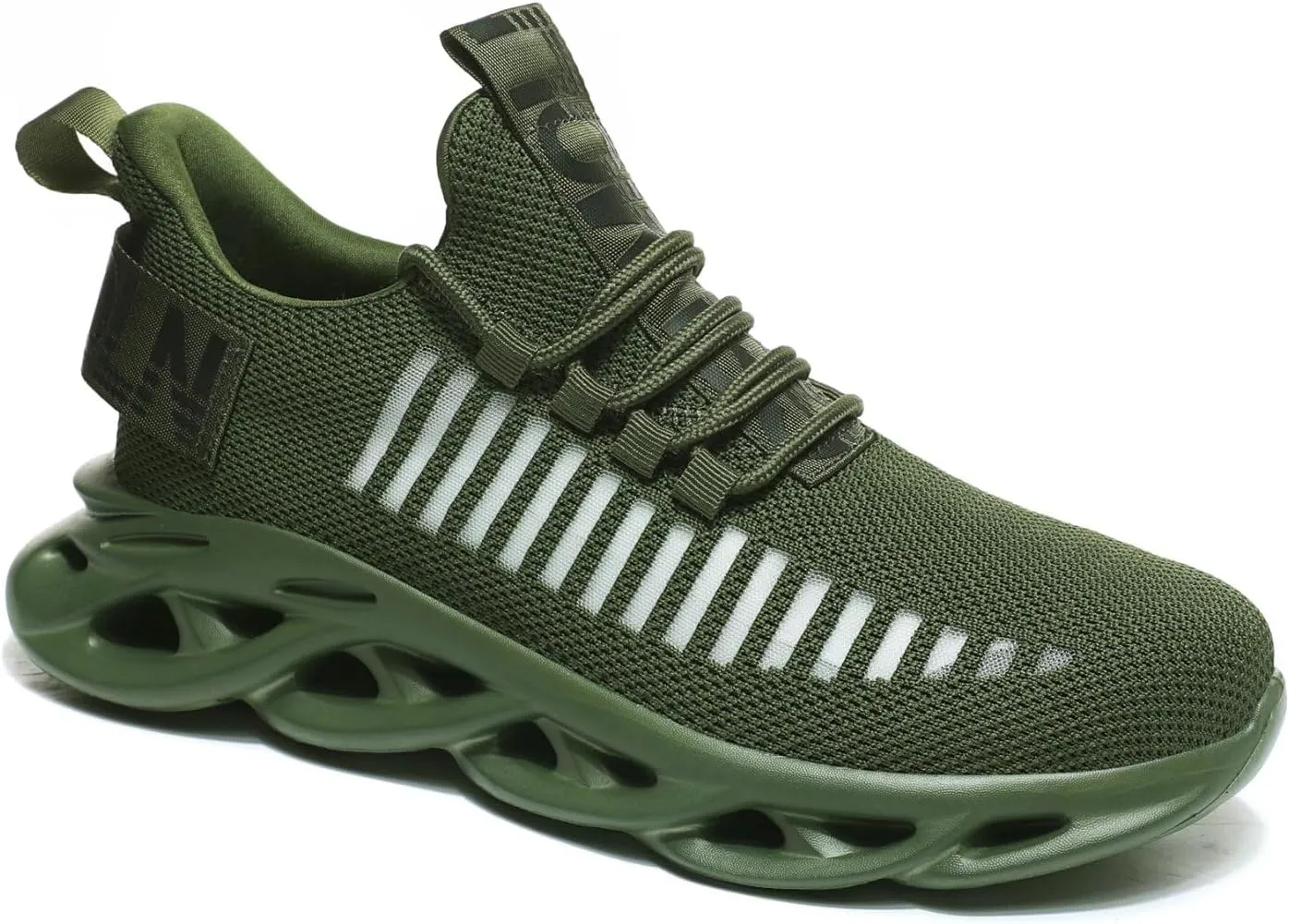 GSLMOLN Men's Slip on Breathable Walking Shoes Ultra Lightweight Casual Sport Gym Fashion Sneakers