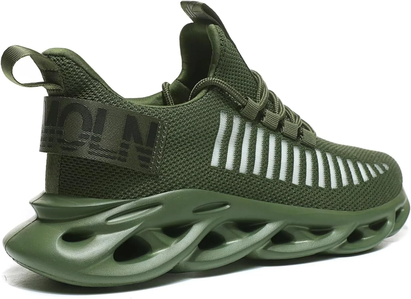GSLMOLN Men's Slip on Breathable Walking Shoes Ultra Lightweight Casual Sport Gym Fashion Sneakers