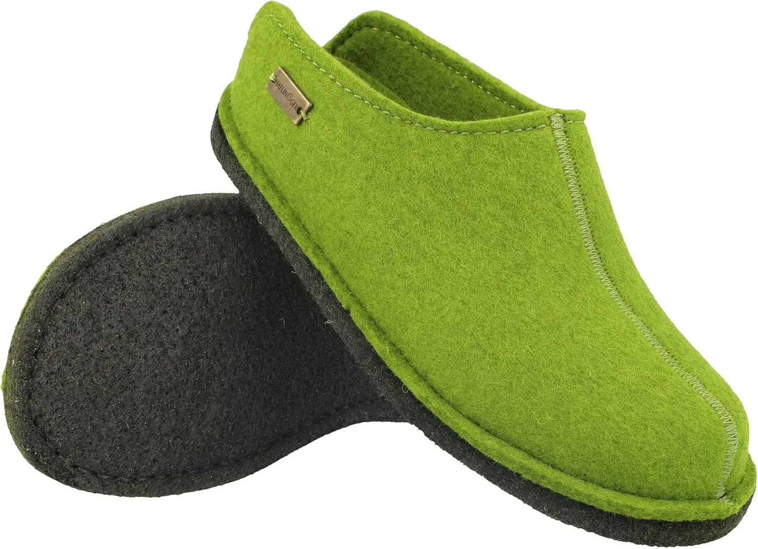 HAFLINGER Unisex Open Back Slippers