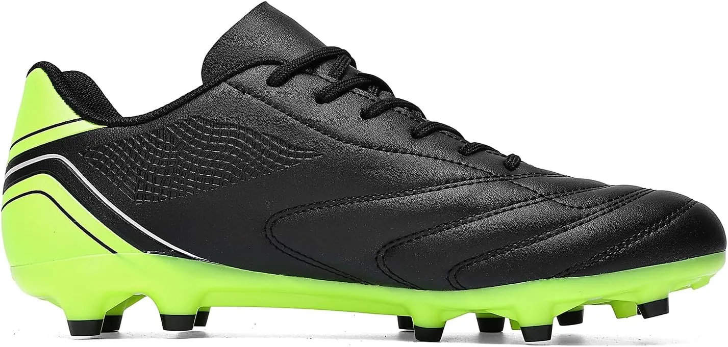HaloTeam Soccer Shoes Mens Cleats Outdoor Professional Training Turf Football Boots Breathable Athletic Sneaker for AG/FG