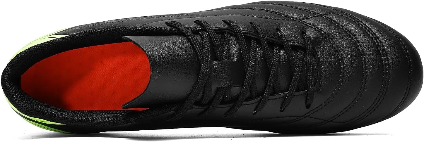 HaloTeam Soccer Shoes Mens Cleats Outdoor Professional Training Turf Football Boots Breathable Athletic Sneaker for AG/FG