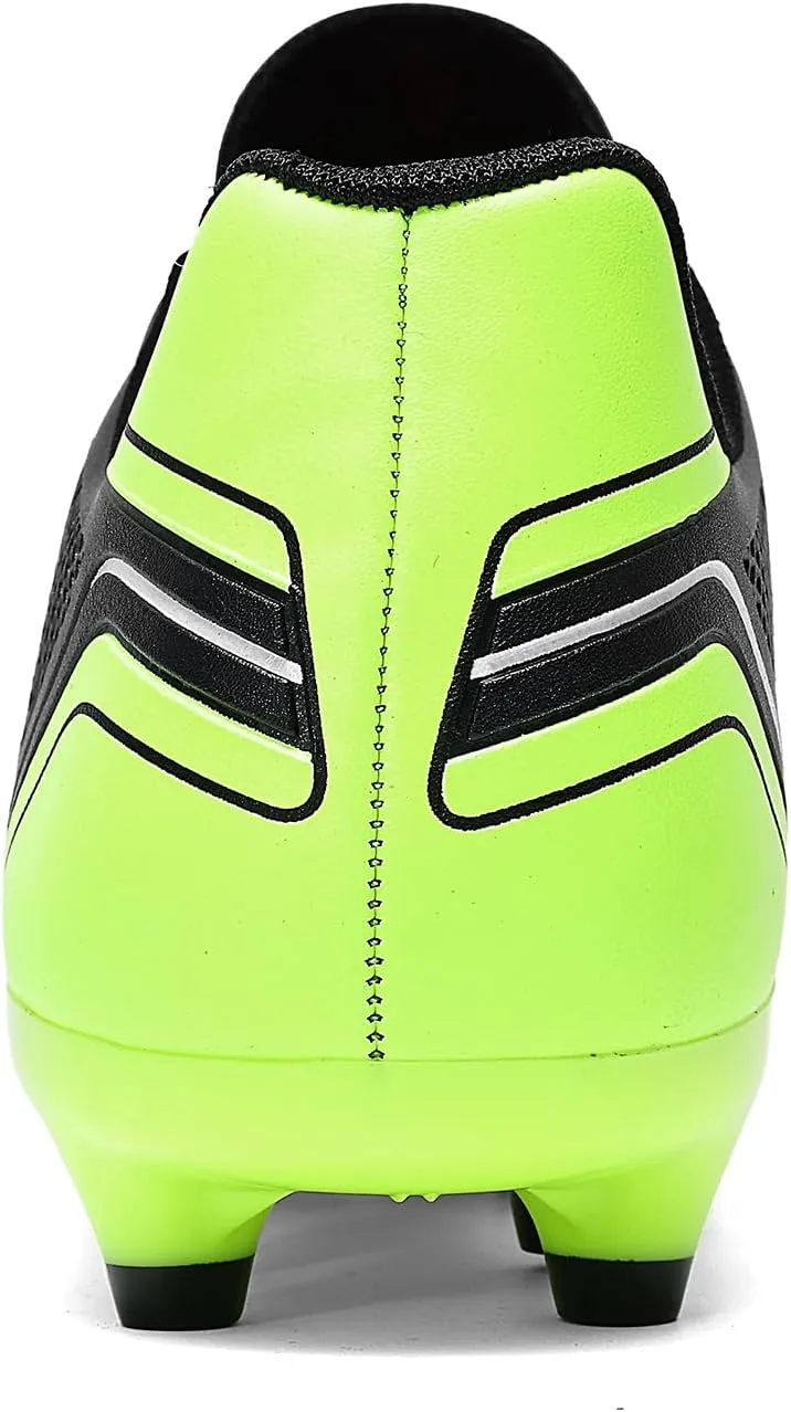 HaloTeam Soccer Shoes Mens Cleats Outdoor Professional Training Turf Football Boots Breathable Athletic Sneaker for AG/FG