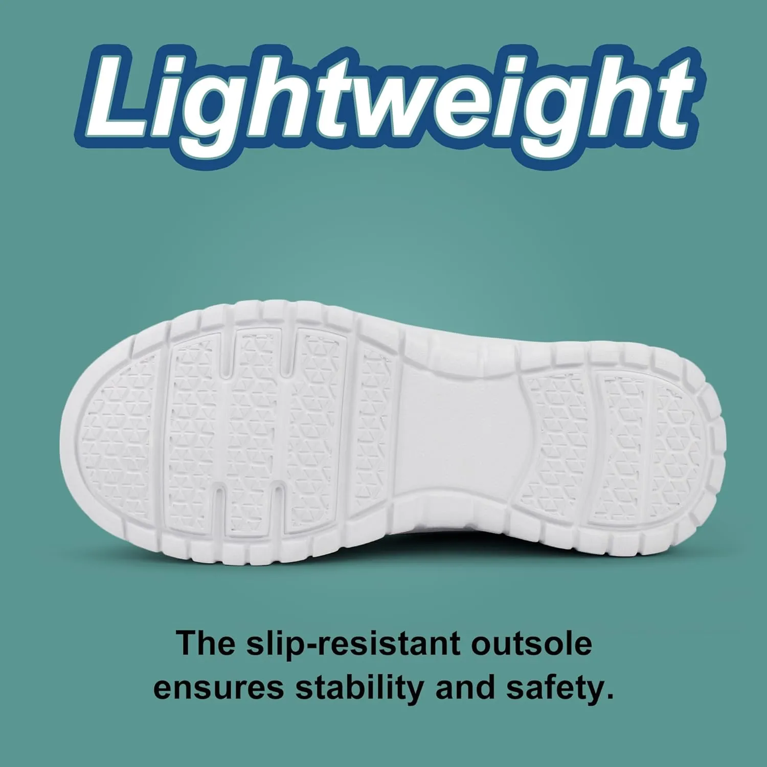 Hawkwell Women's Slip On Lightweight Water Resistant Nurse Shoes Slip Resistant Healthcare Work Shoes